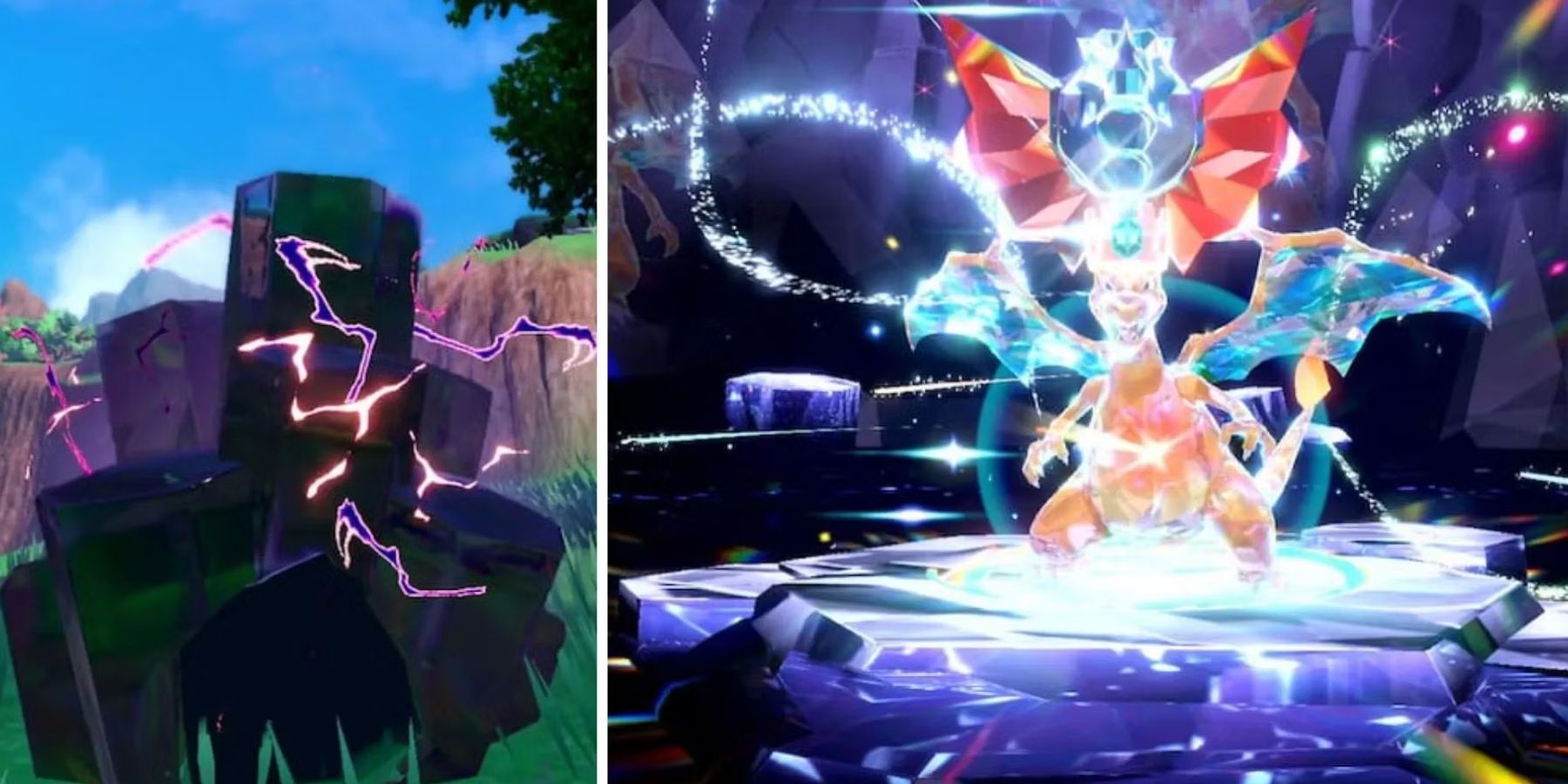 Pokemon Scarlet and Violet Capturing Seven Star Tera Raid Charizard