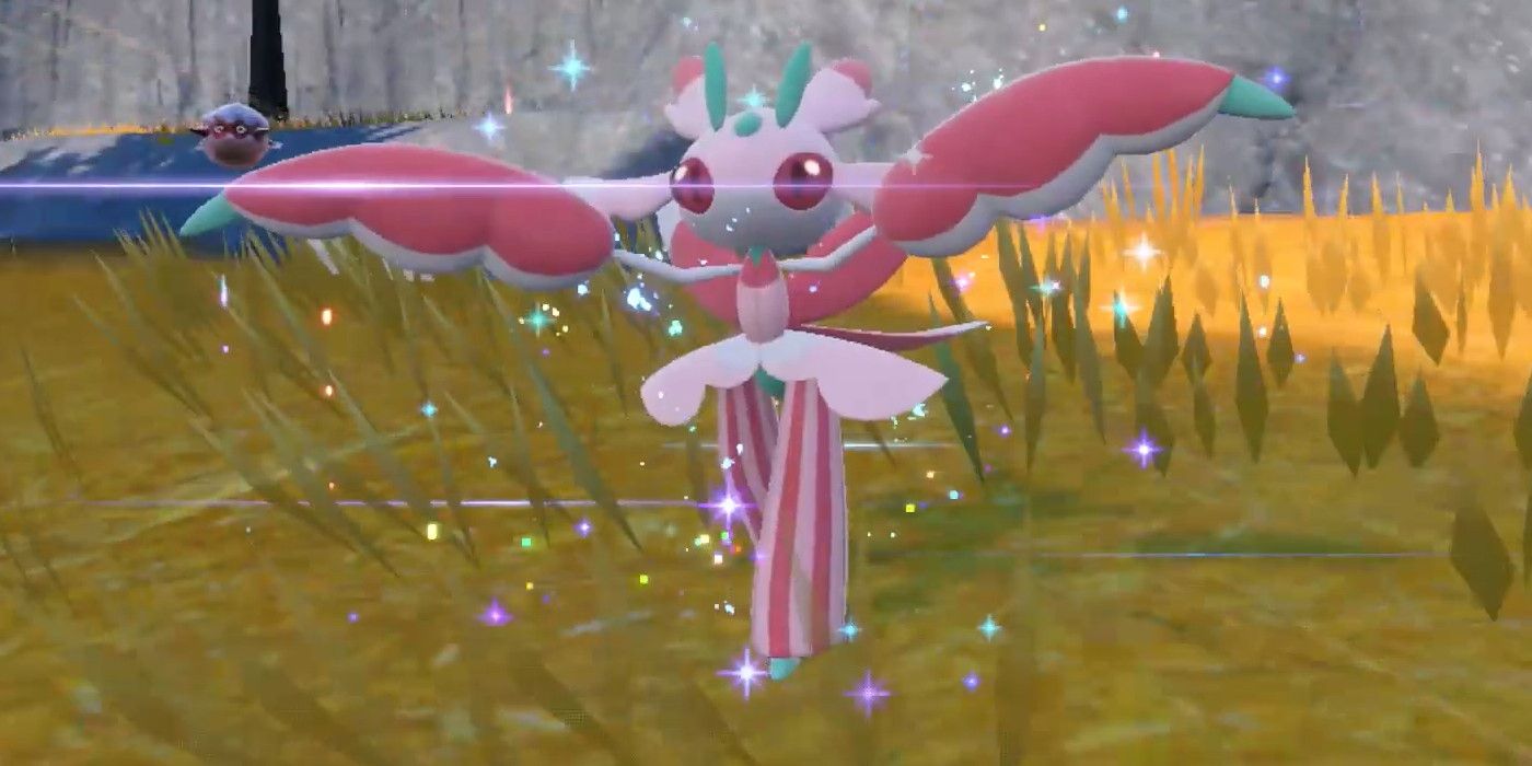 Lurantis after being evolved in Pokemon Scarlet and Violet 