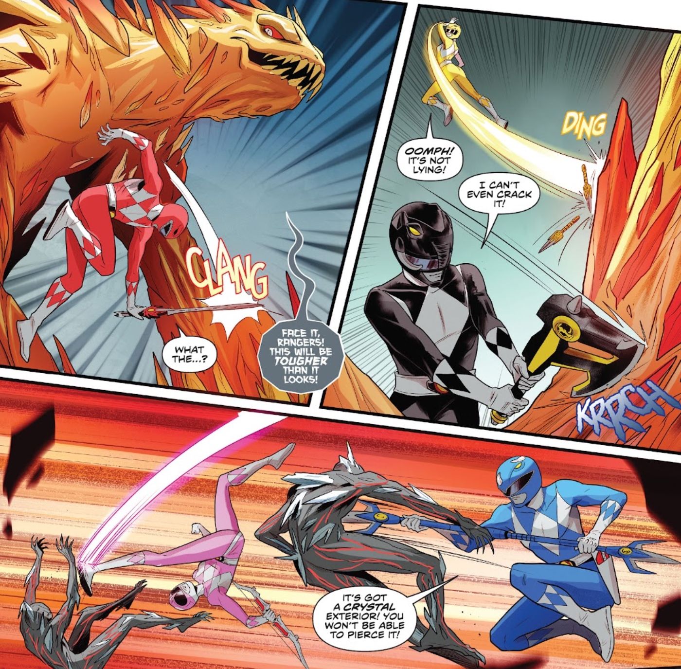 Power Rangers Confirm Their Weapons Are Useless Against One Material