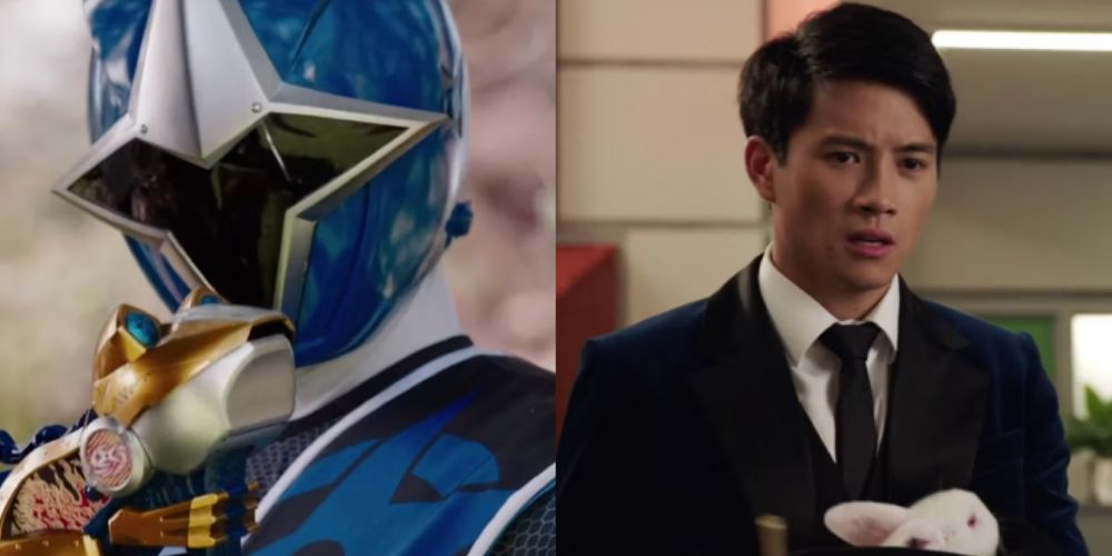 Preston é o Ranger Azul em Power Rangers Ninja Steel