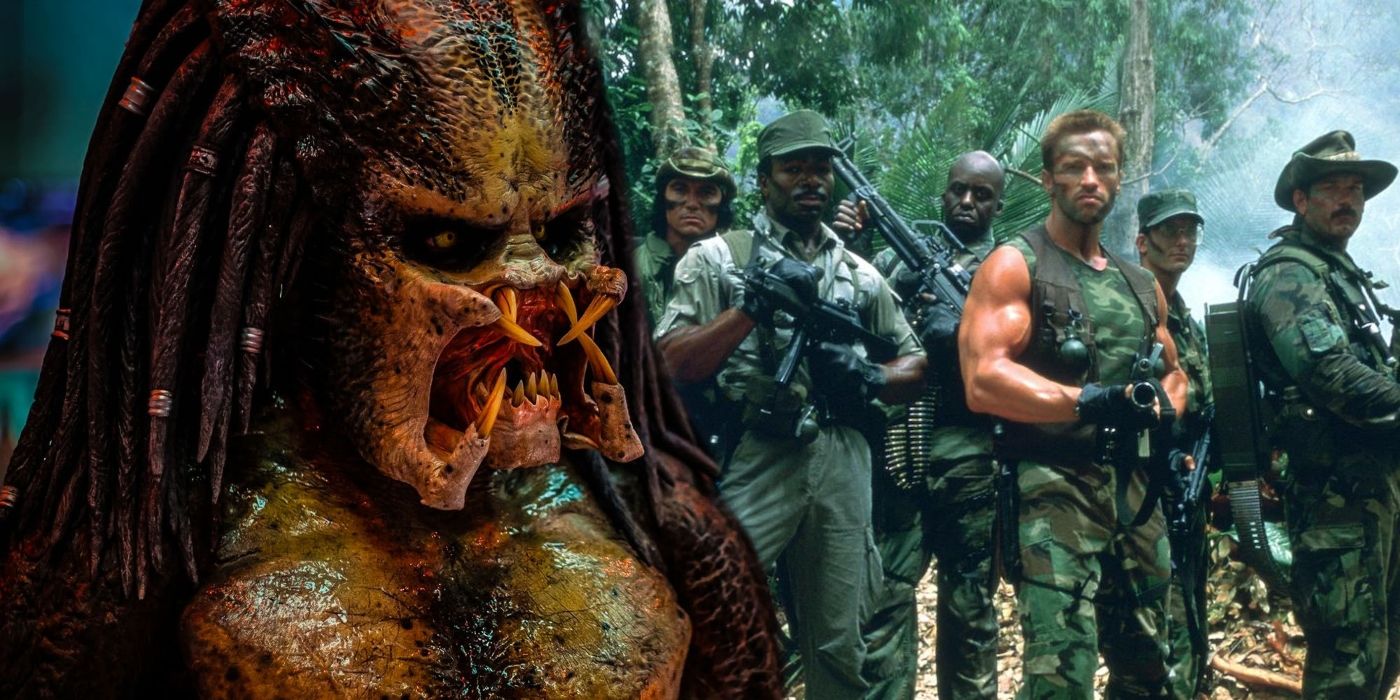 Predator and the original soldiers.