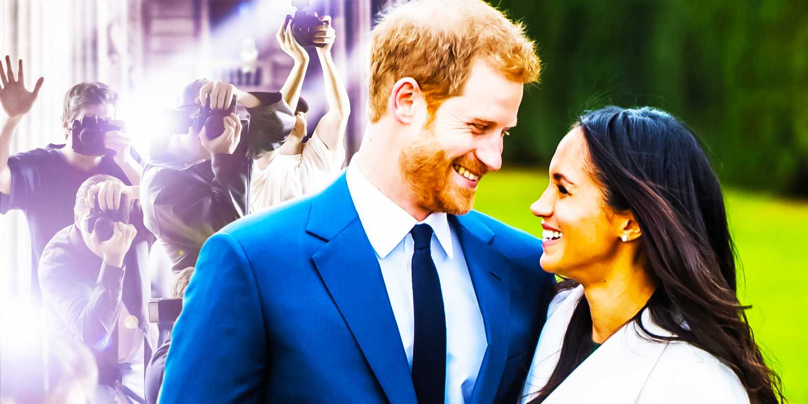 Prince Harry and Meghan Markle Paparazzi