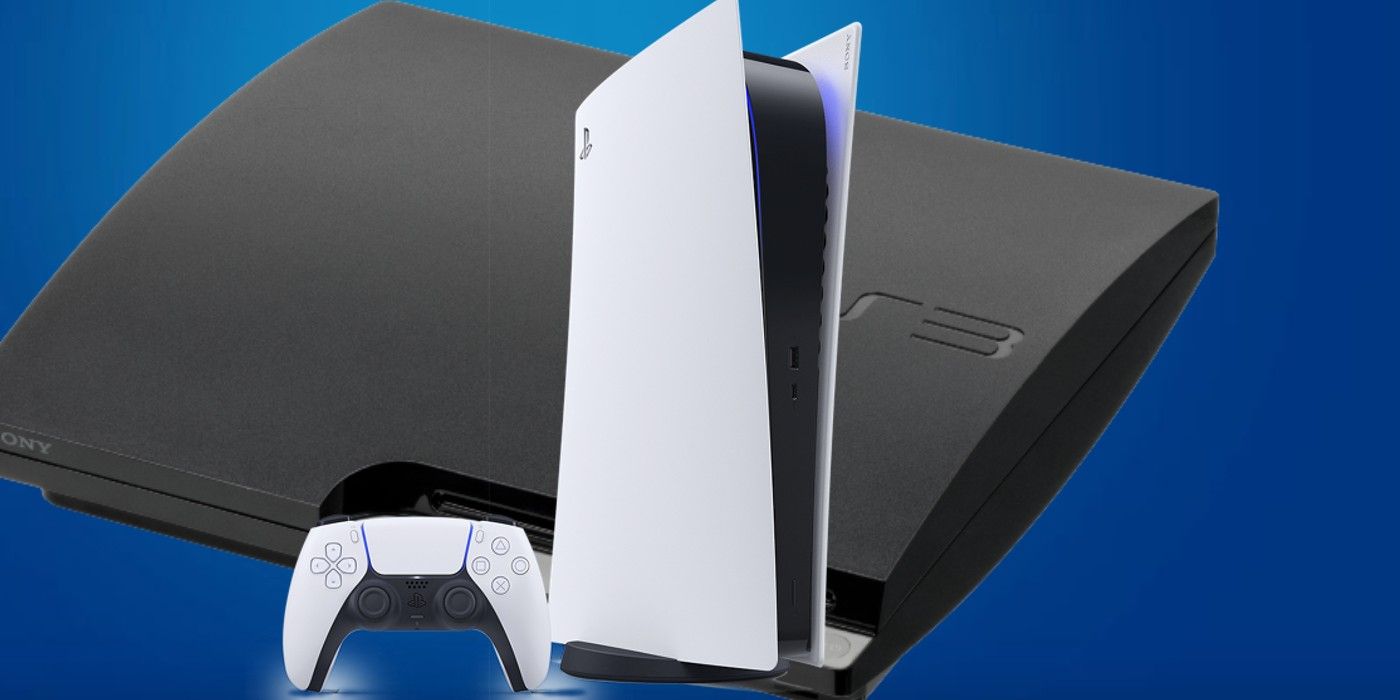 PS5 Over A PS3 console