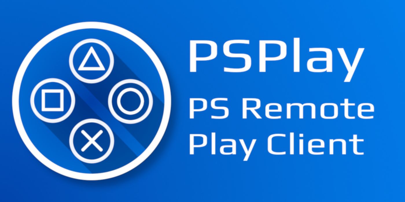 Logo for the PSPlay app.