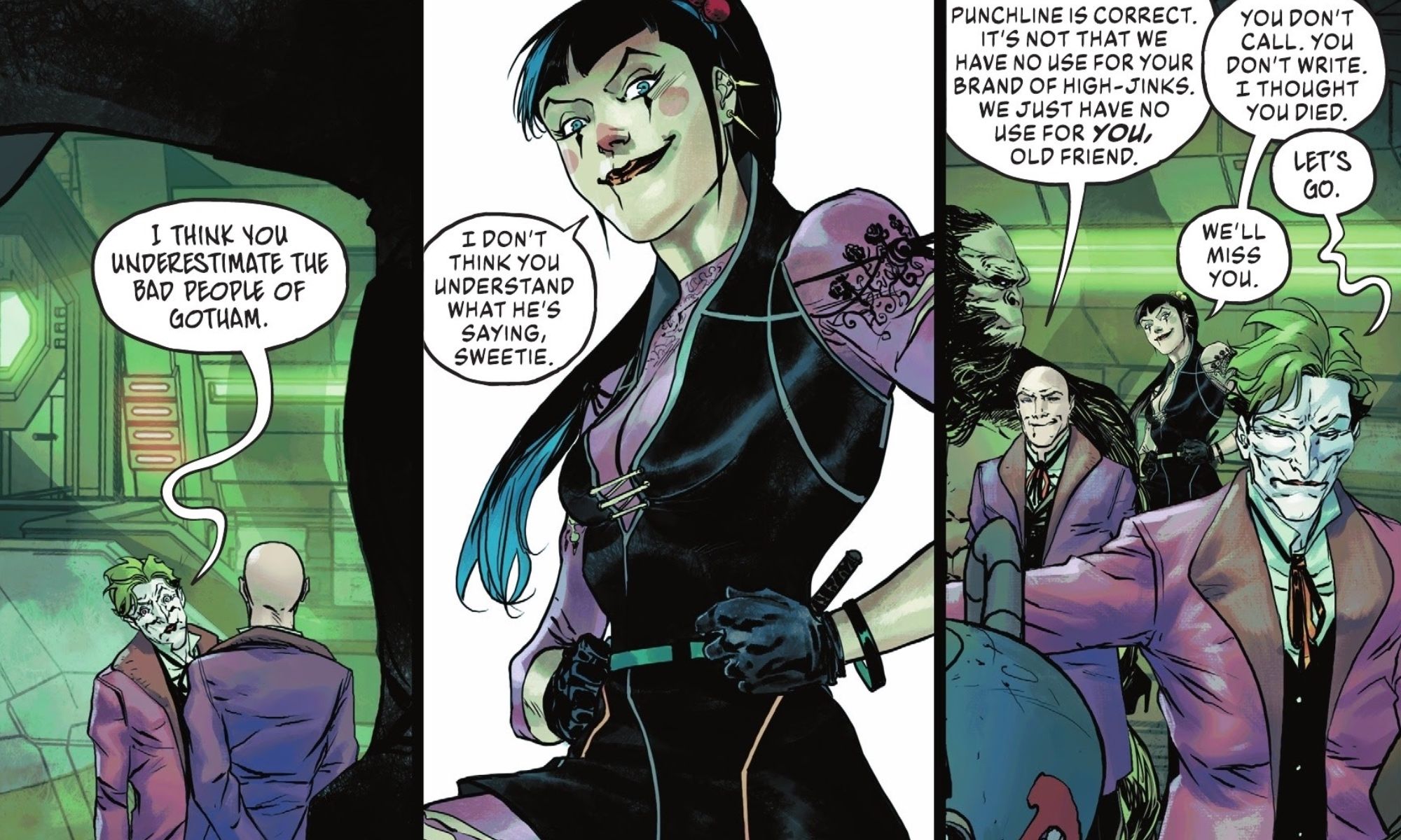 Punchline Replaces Joker on Legion of Doom