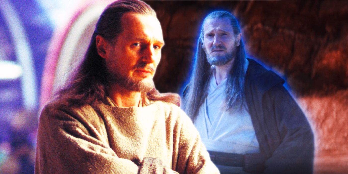 In The Phantom Menace (1999) the popular fan theory that Darth Maul killed  Qui-Gon Jinn when he stabbed him through his chest with his lightsaber is  confirmed in the Lego Star Wars