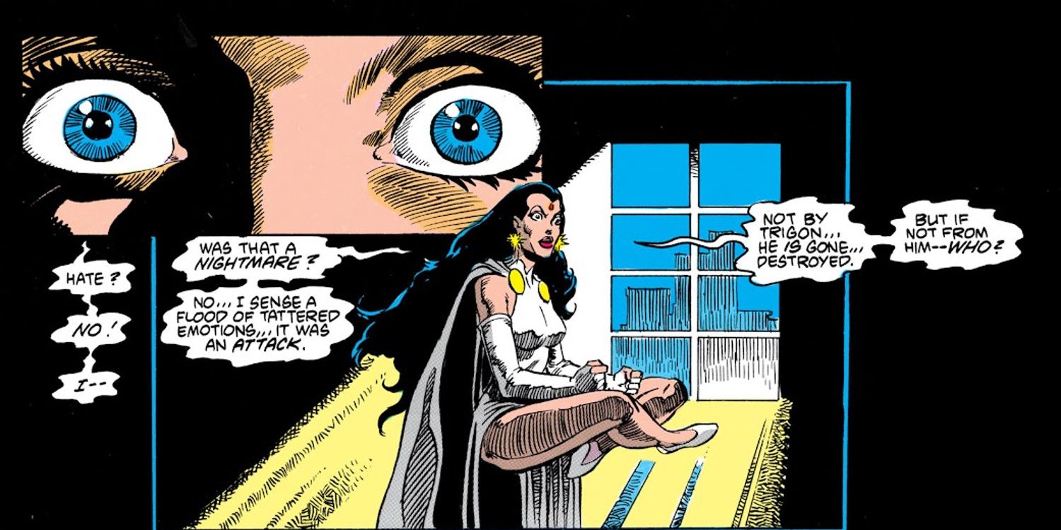 Raven in White Costume in New Teen Titans Comics