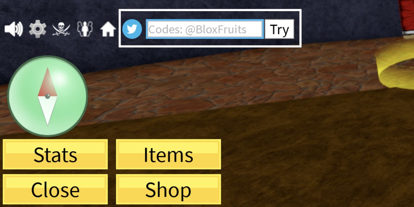 código de ganhar fruta no blox fruits no roblox