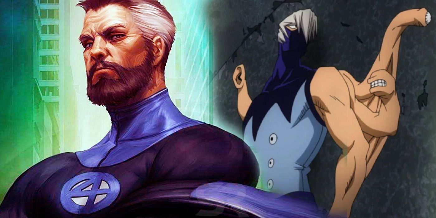 Reed Richards of the Fantastic Four and Shoji aka Tentacole from My Hero Academia.
