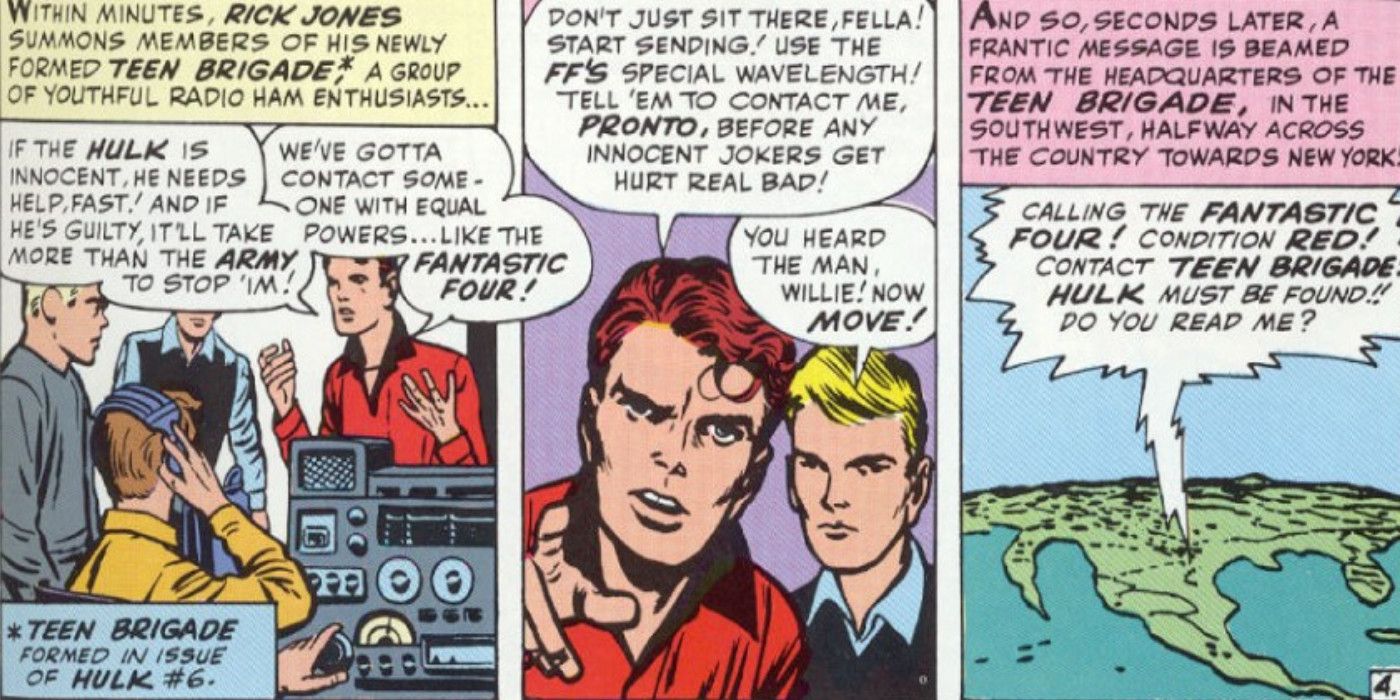 Rick Jones Teen Brigade Avengers