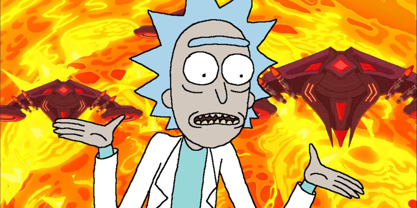 Rick Sanchez and the Solar System war in Rick and Morty
