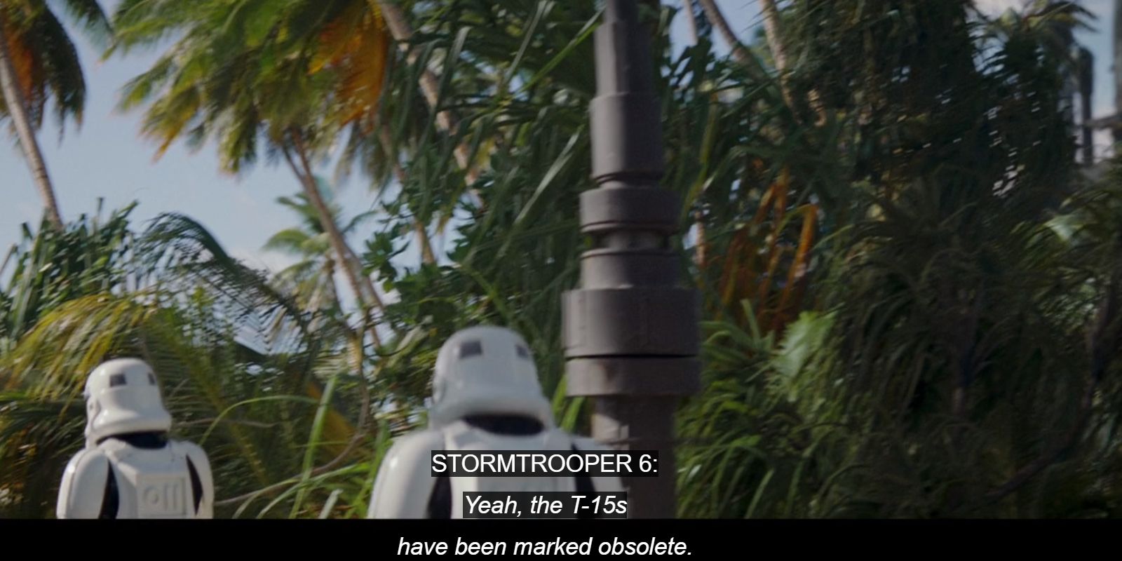 Rogue One: A Star Wars Story T-15 Stormtrooper Easter Egg