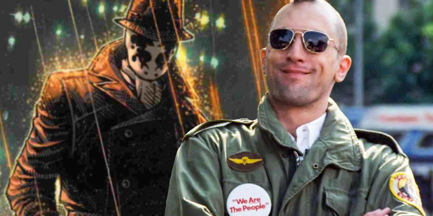 Rorschach and Travis Bickle Taxi Driver Watchmen DC Comics