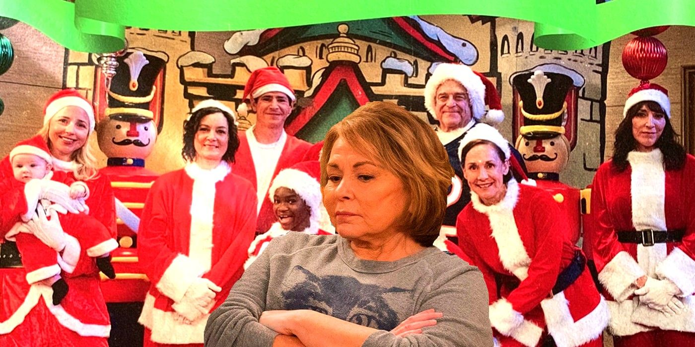 Roseanne dans The Conners photo de Noël