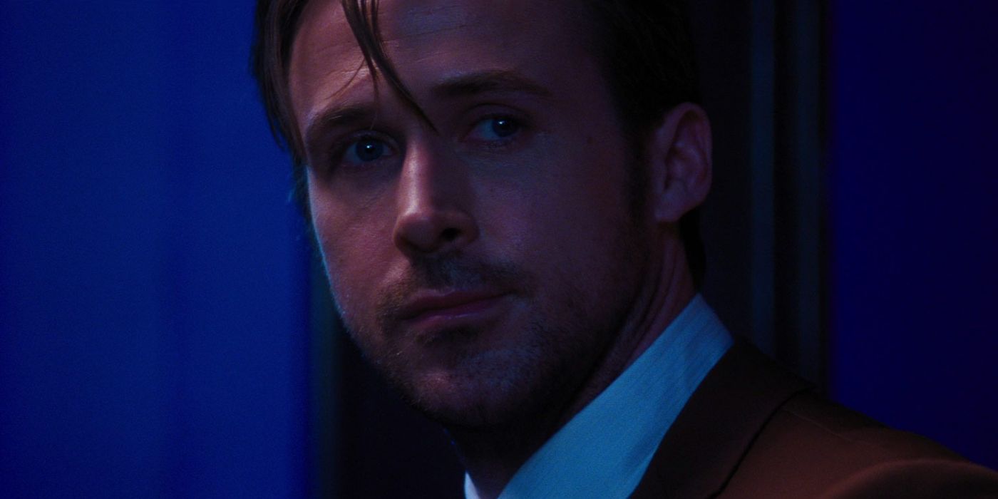 La La Land: Sebastian (Ryan Gosling) looks back at Mia one last time