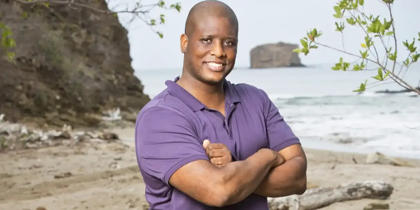 Will Sims II poses for Survivor