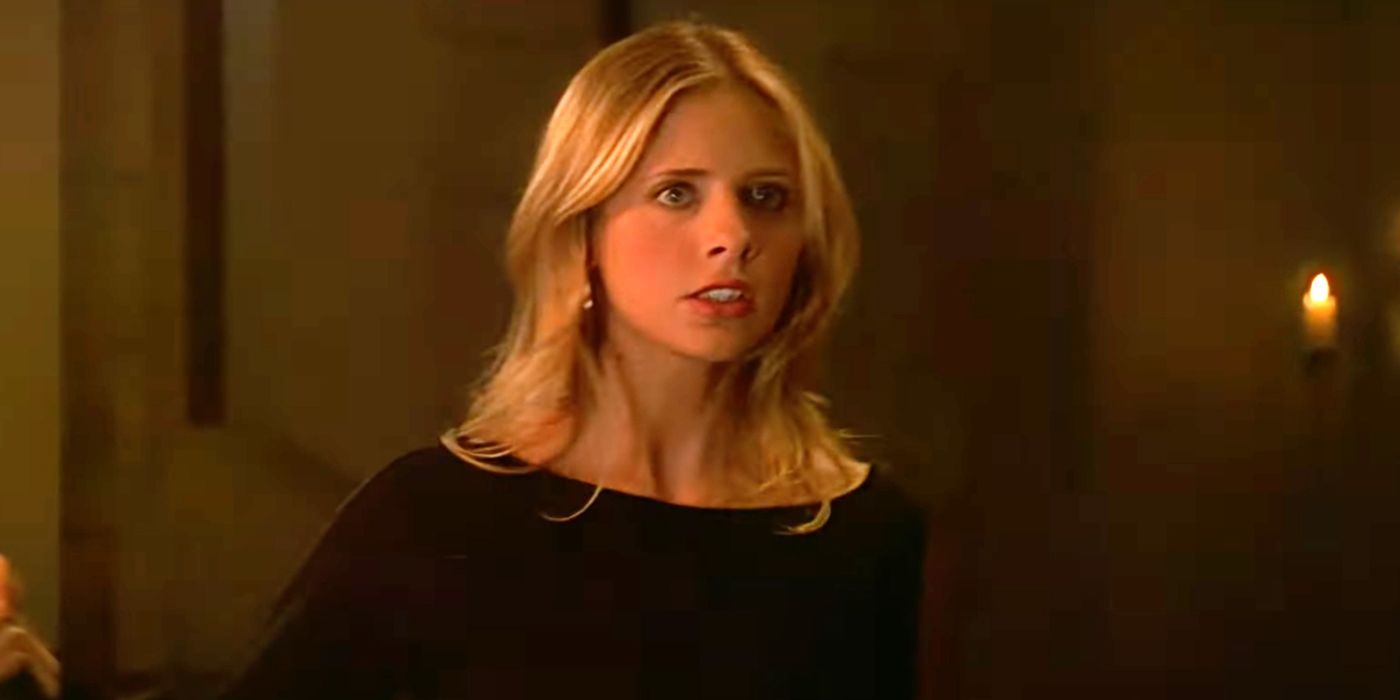 Sarah Michelle Gellar as Buffy in 5x01 Buffy vs Dracula