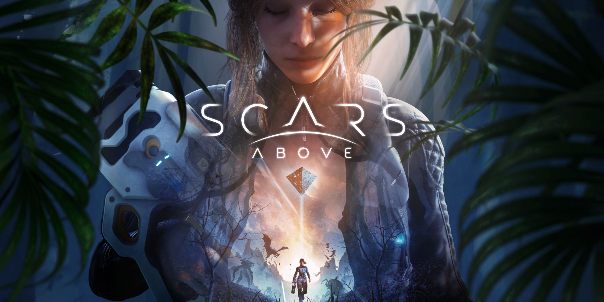 Scars Above Preview official promo art with kate and game title