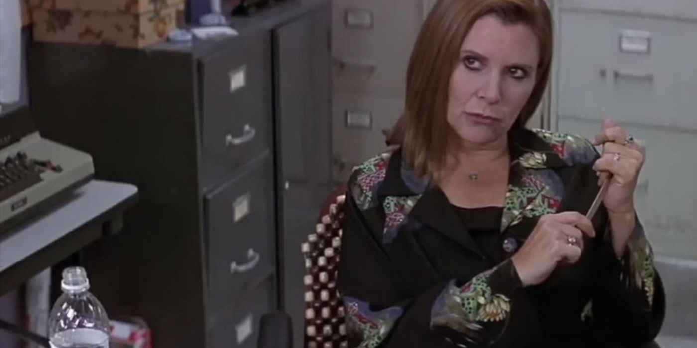 Carrie Fisher cameo in Scream 3