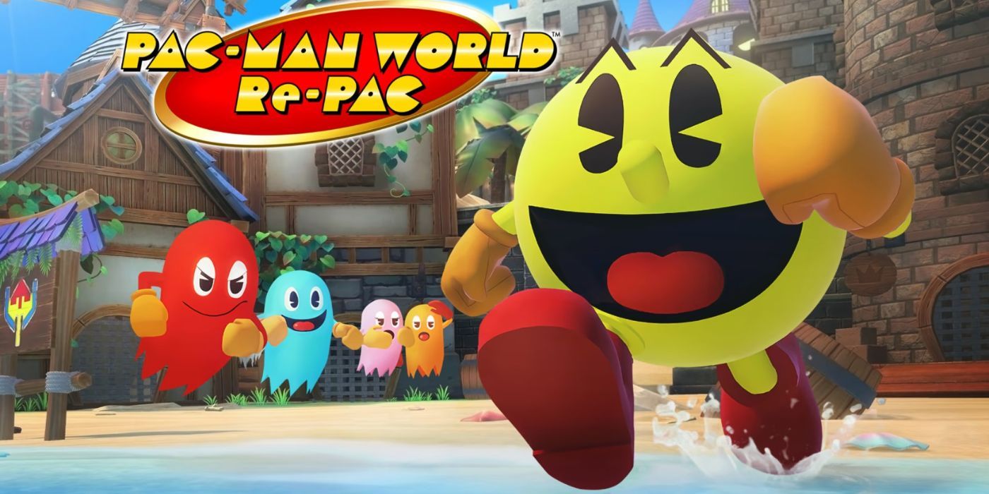 Pac-Man World repac video game.