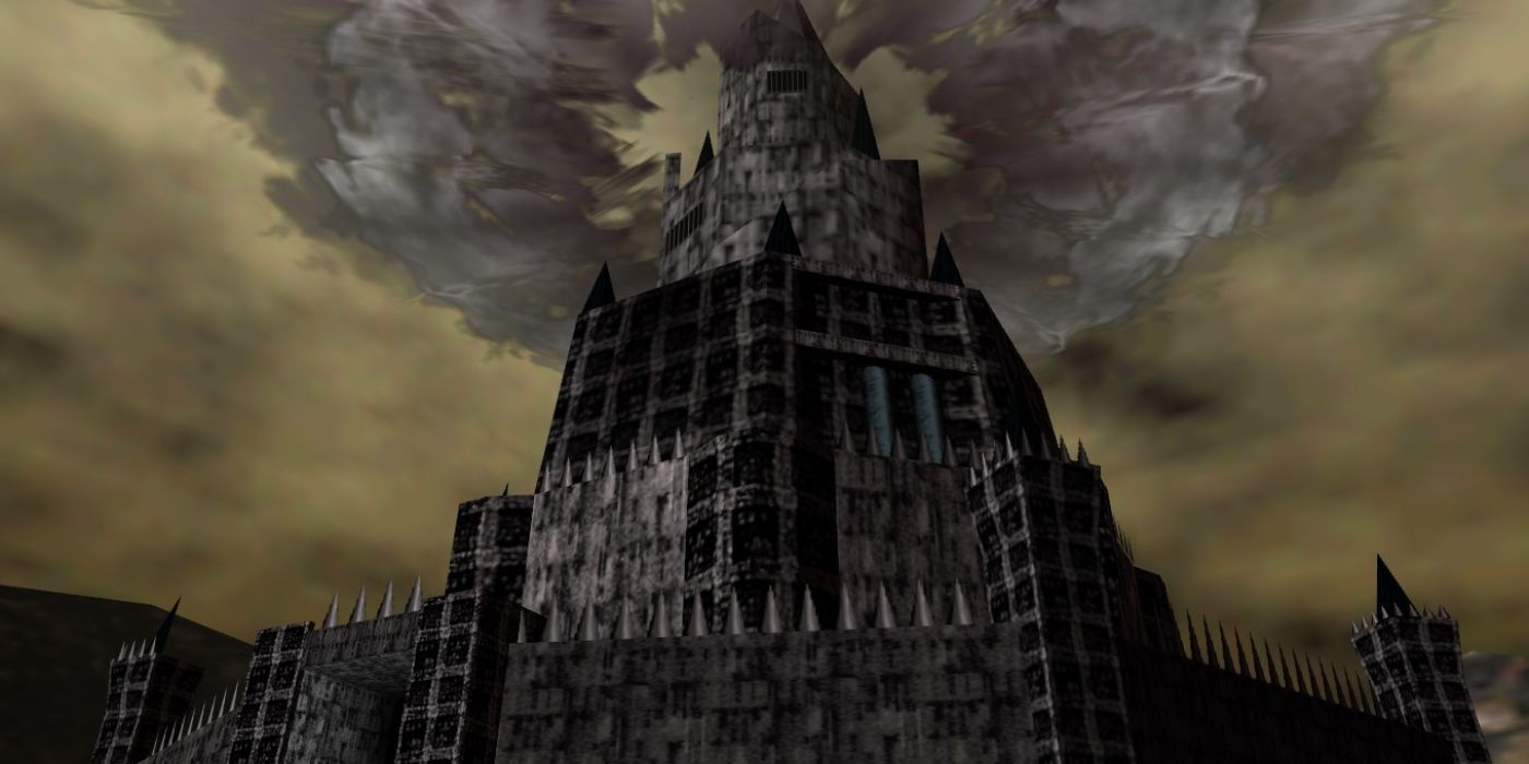 Ganon’s Castle in the legend of zelda: ocarina of time.