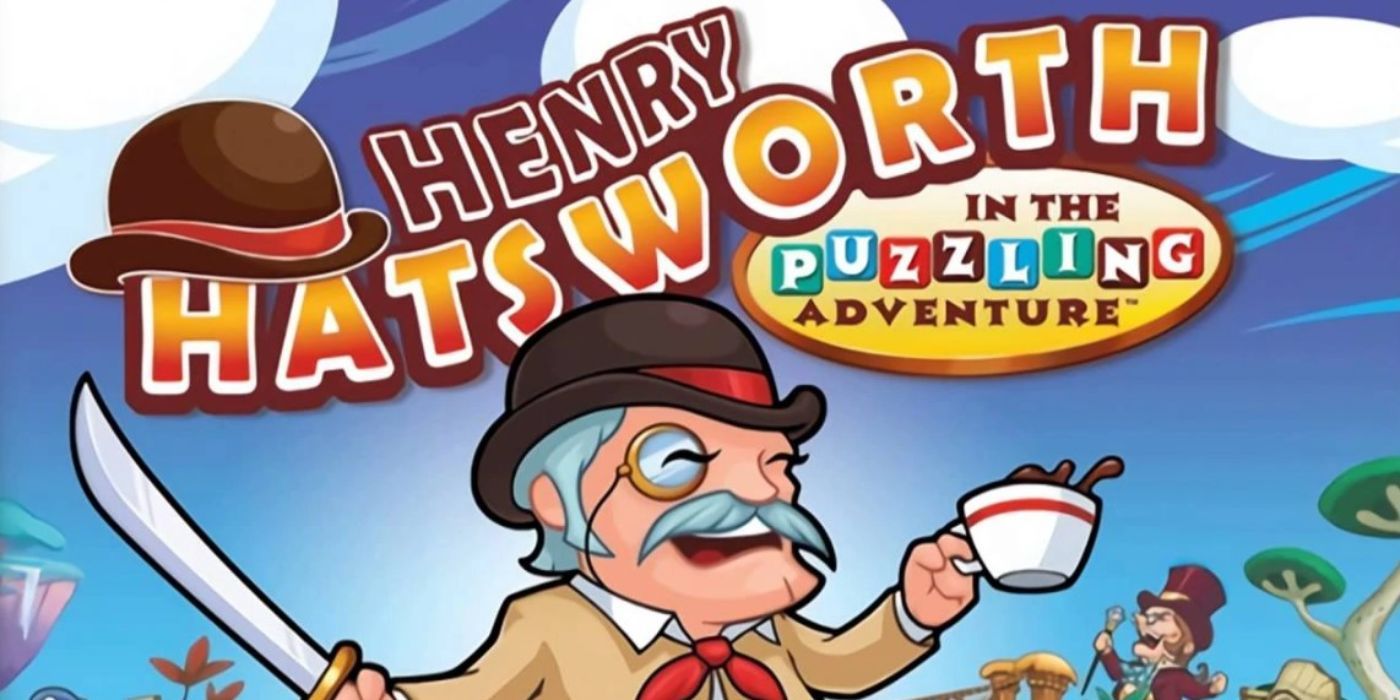 Arte da capa de Henry Hatsworth In The Puzzling Adventure,