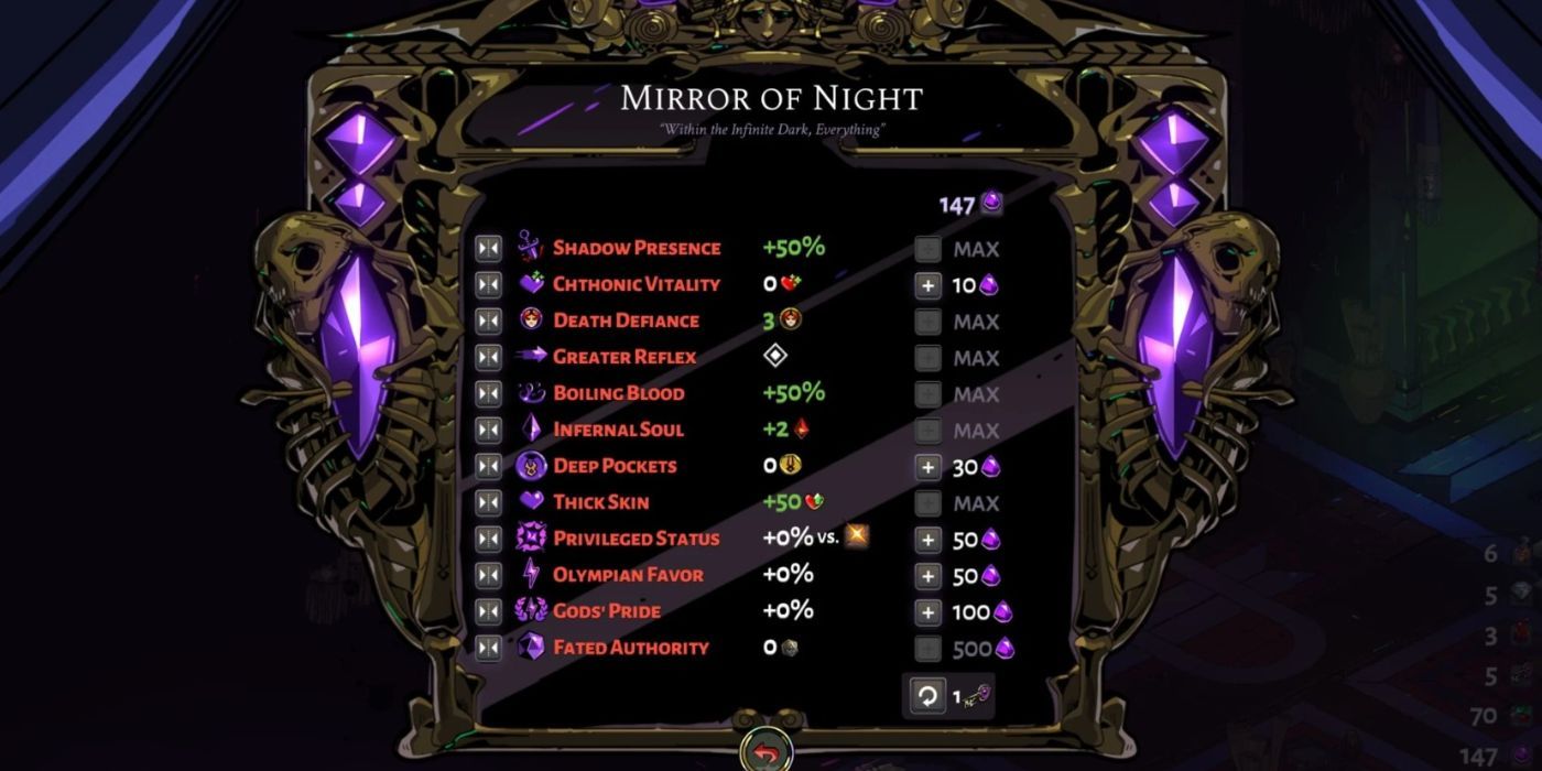 The Mirror of Night from Hades.