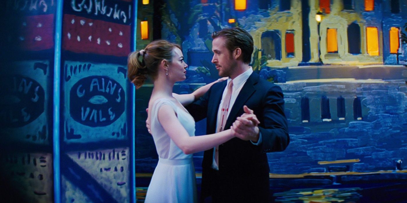 Seb and Mia in La La Land dream sequence