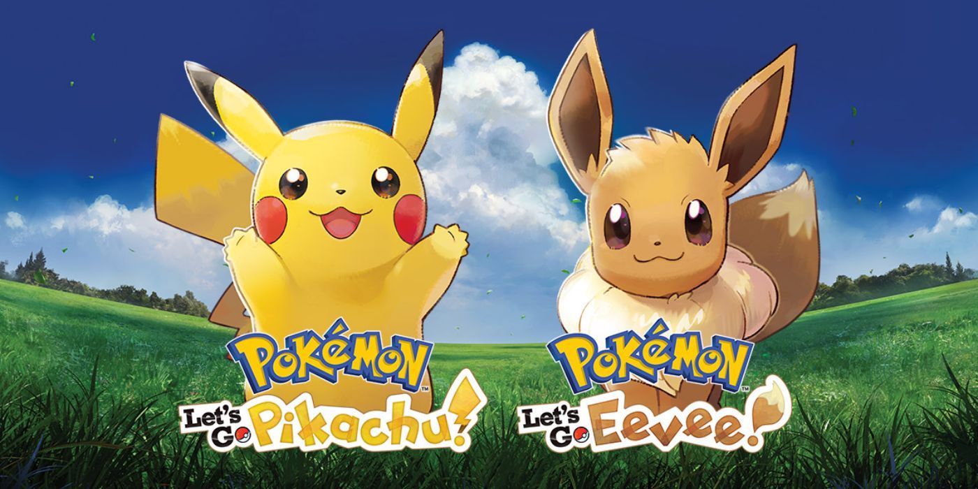 Une image séparée de Pokemon Let's Go Pikachu et Let's Go Eevee.