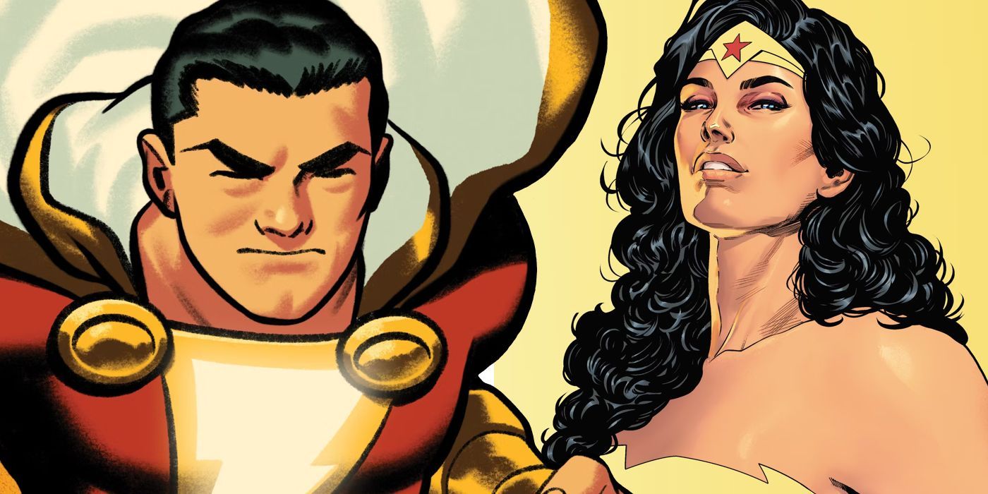 Do Shazam and Wonder Woman have a shared history in comics?