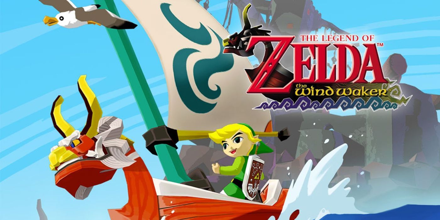 Video game art for GameCube The Legend of Zelda: The Wind Waker.