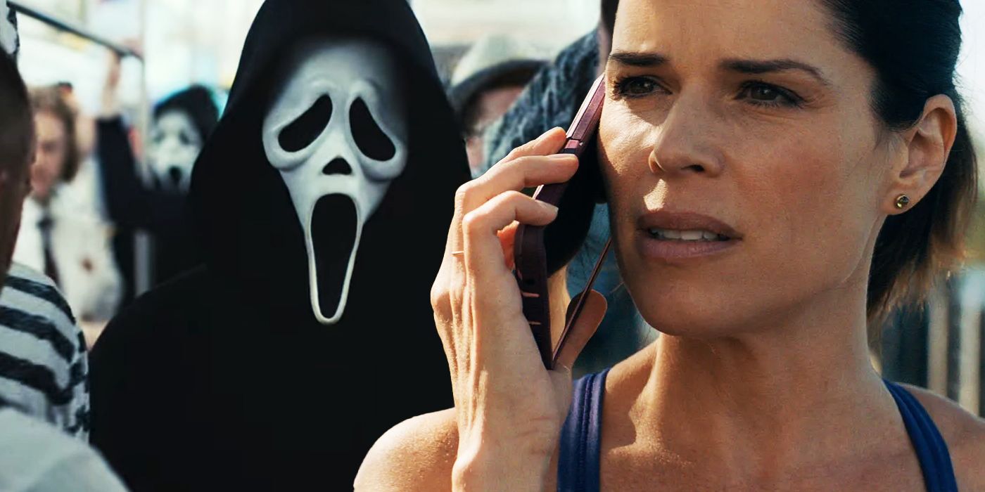 Sidney in Scream 5 and Ghostface in Scream 6