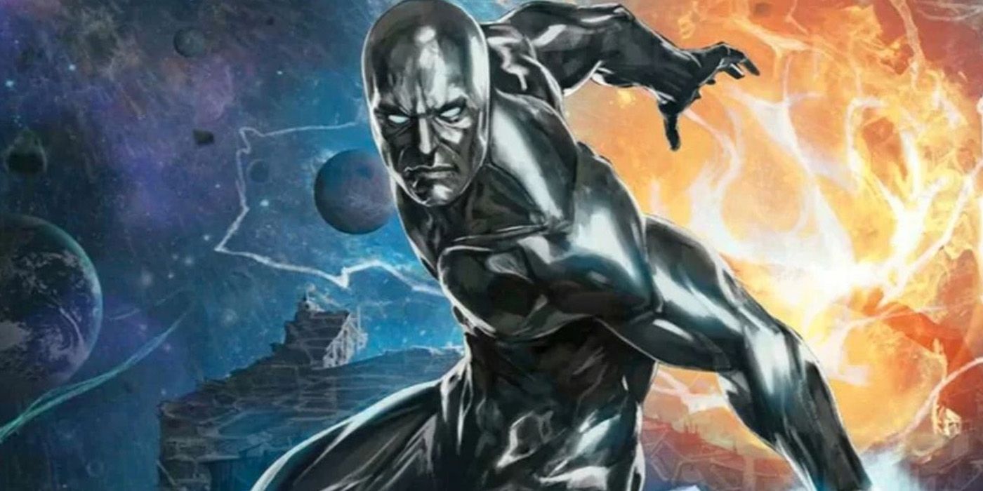 Silver Surfer in space in Marvel Comics