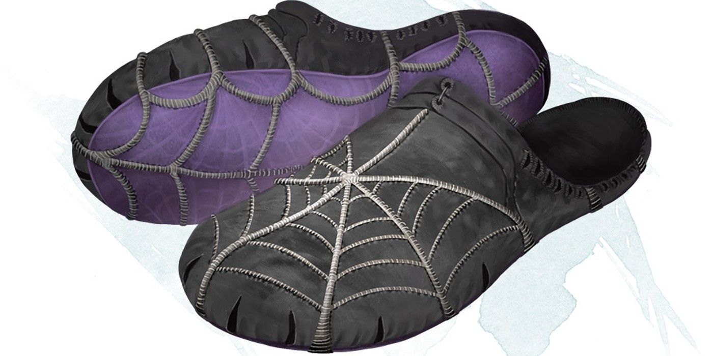 Slippers of Spider Climbing Dungeons and Dragons