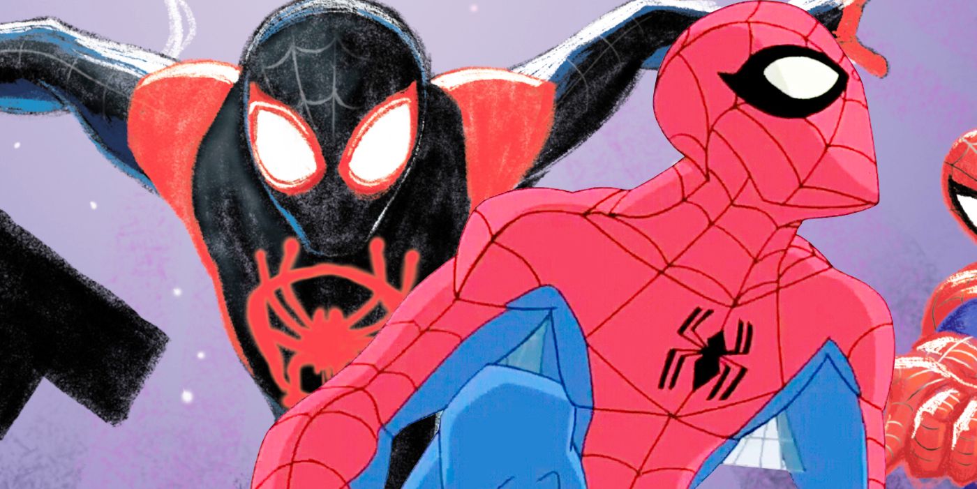 Image personnalisée spectaculaire de Spider-Man et Miles Morales