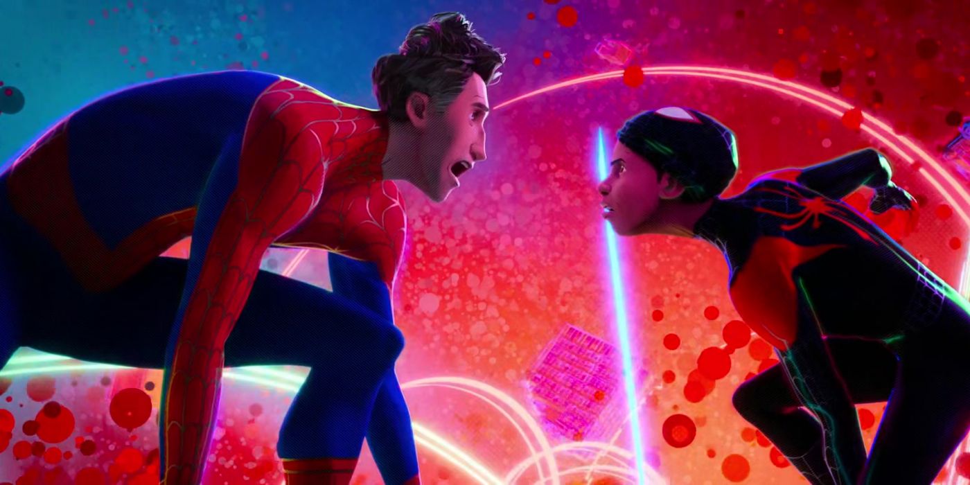 Spider-Man and Spider-Man: Into the Spider-Verse final fight