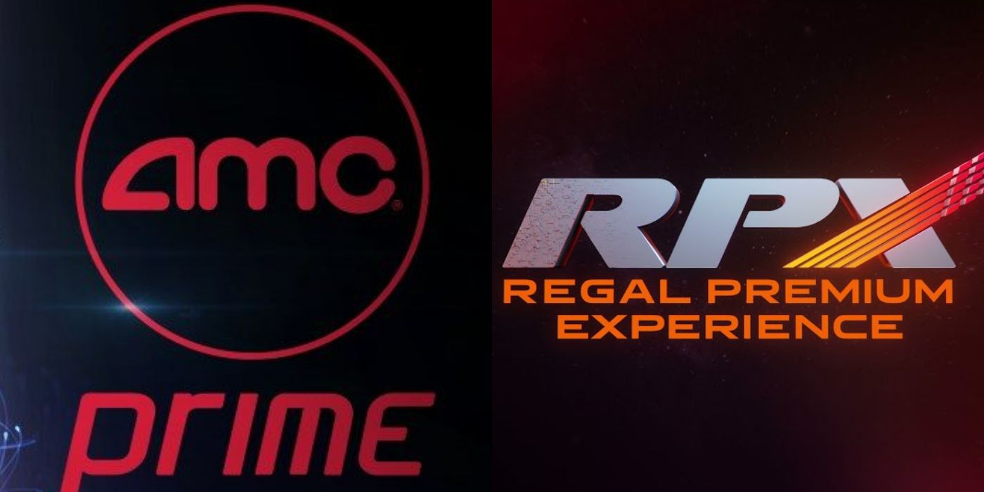 Split image of AMC Prime logo and RPX logo