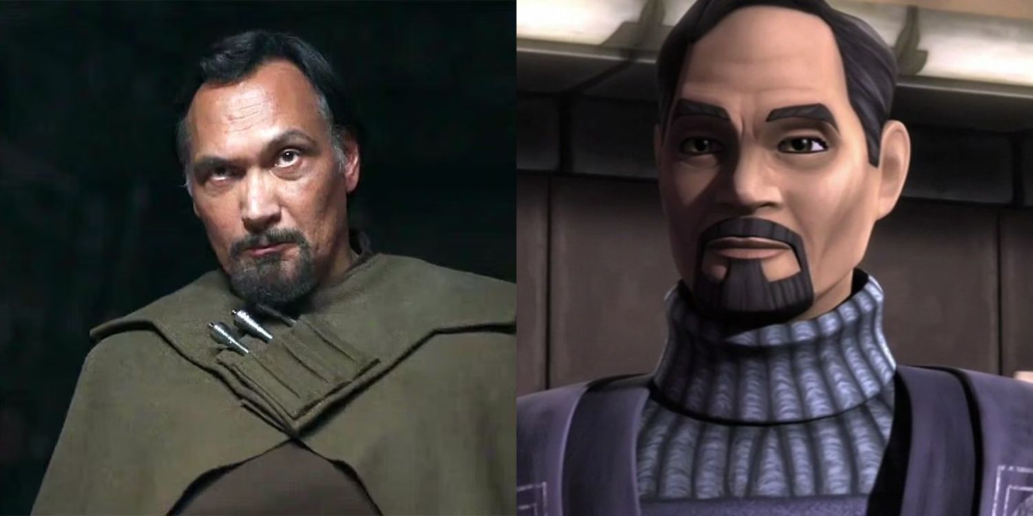 Split Image of Bail Organa From Rogue One & The Clone Wars
