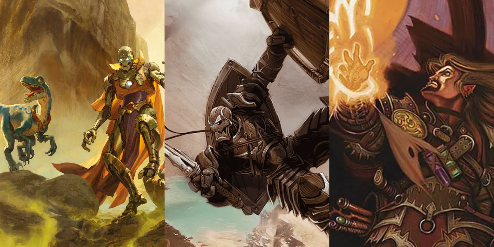 Split image of Eberron in Dungeons and Dragons feature