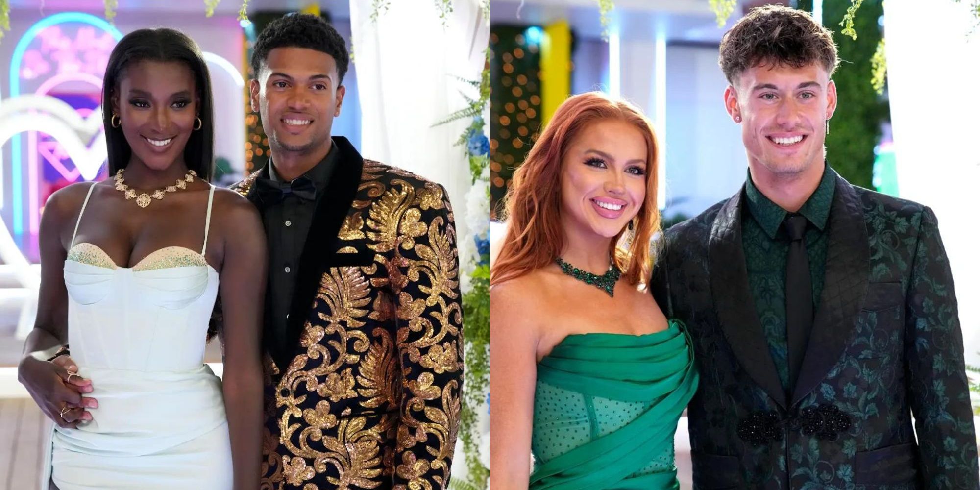 How Remaining Love Island US Season 4 Couples Made Their Love Last   Split Image Of Love Island Usa Final Couples 