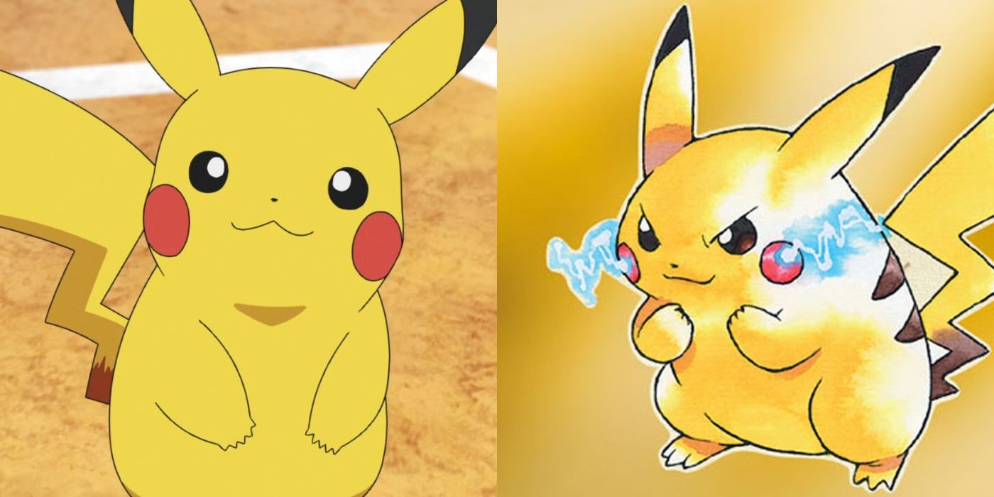 Pokémon Yellow's Pikachu Compared To The Anime's: Which Is Stronger