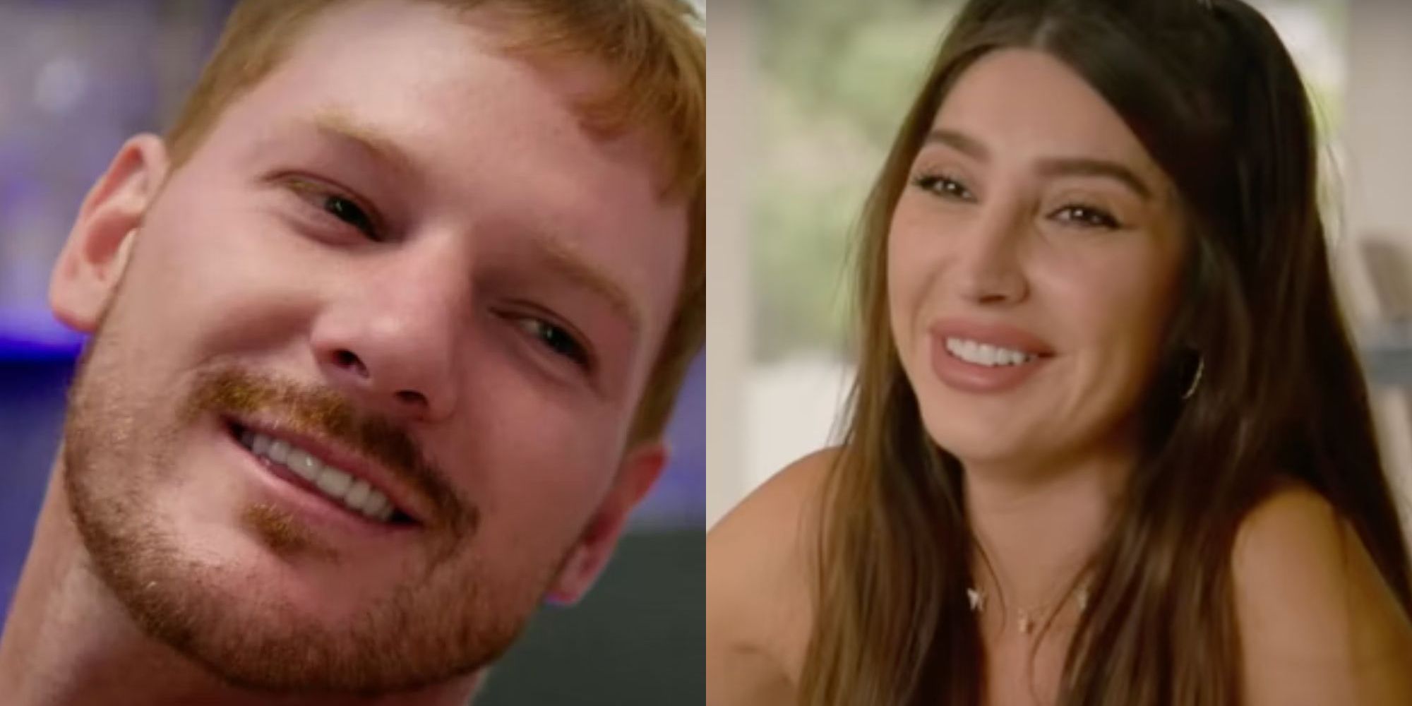 Split image of Sam Logan and Jordana Barnes