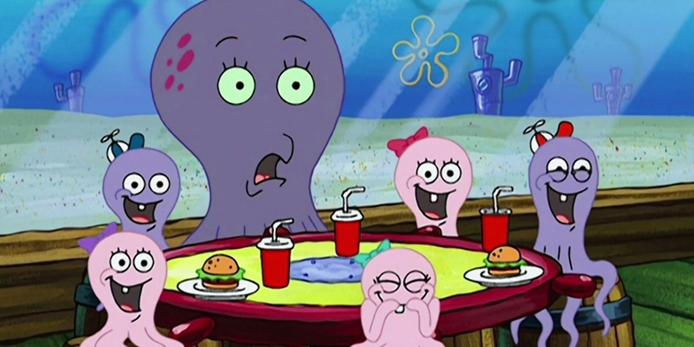 Spongebob Octopus family