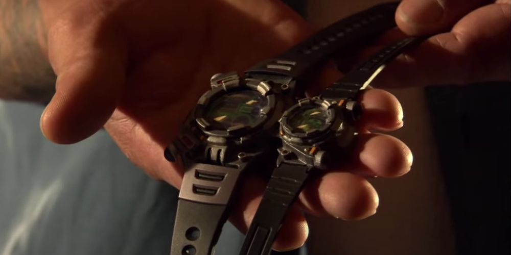 Machete holds spy watches in Spy Kids