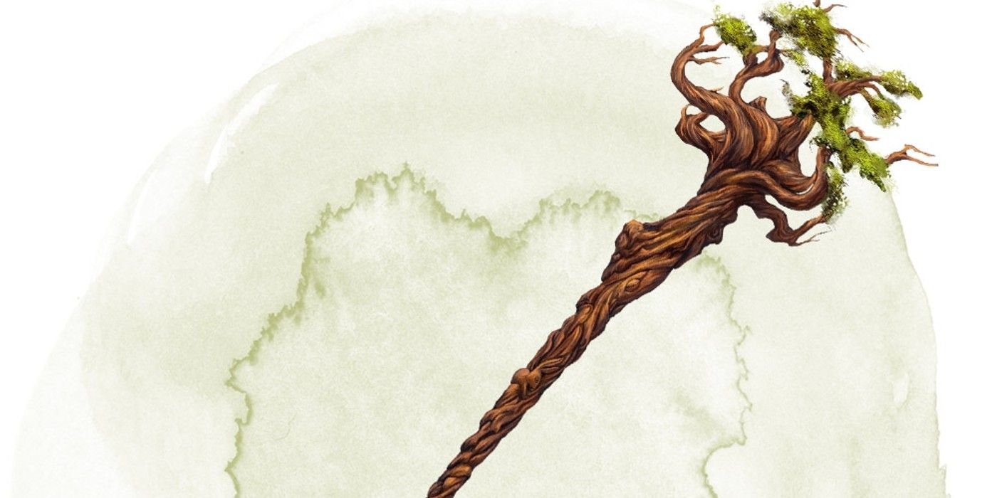 Staff of the Woodlands Dungeons and Dragons