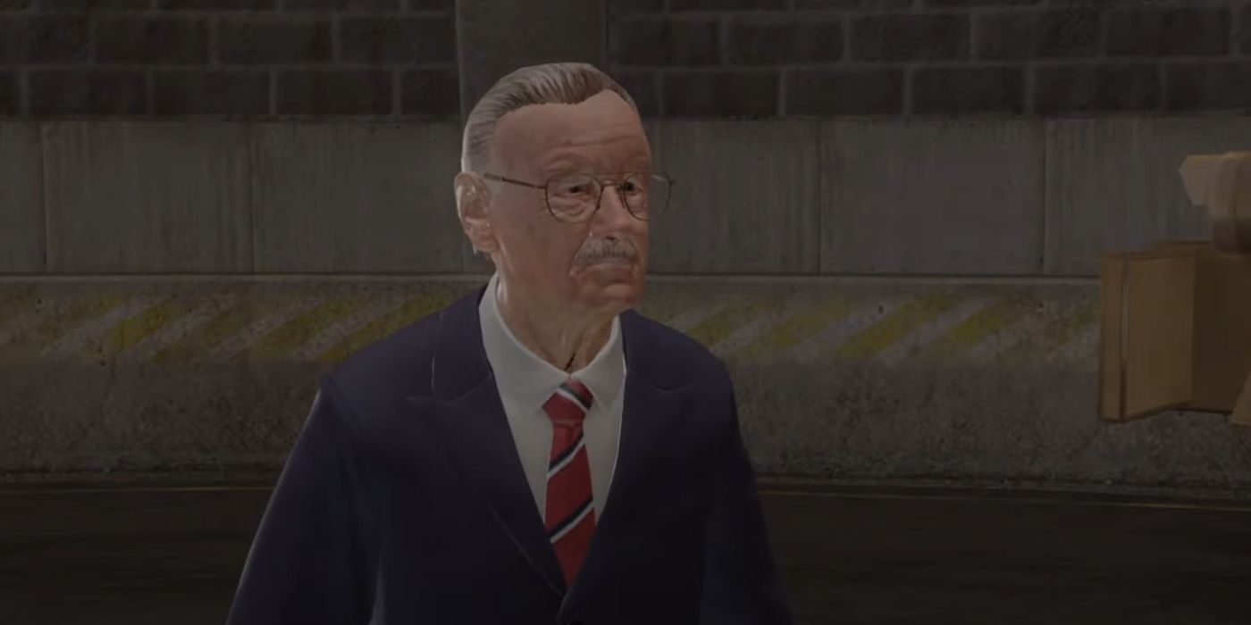 A primeira aparição de Stan Lee em um jogo na tela como o senador Leiber em Marvel Ultimate Alliance 2.