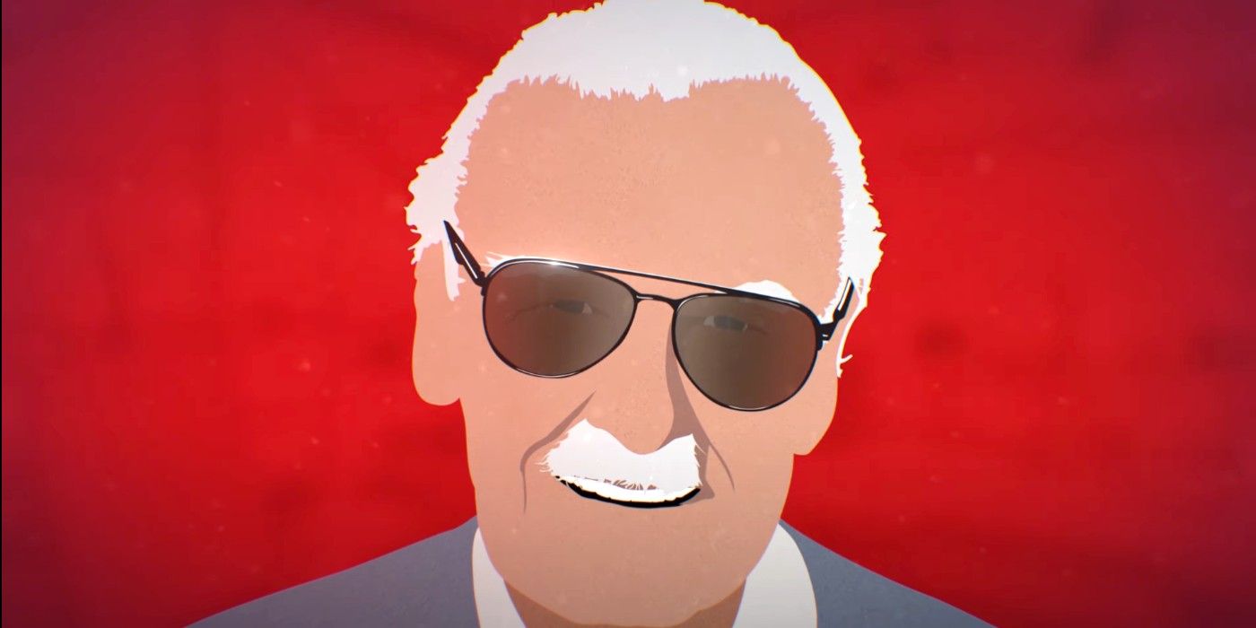 Stan Lee as cartoon in Marvel documentary announcement