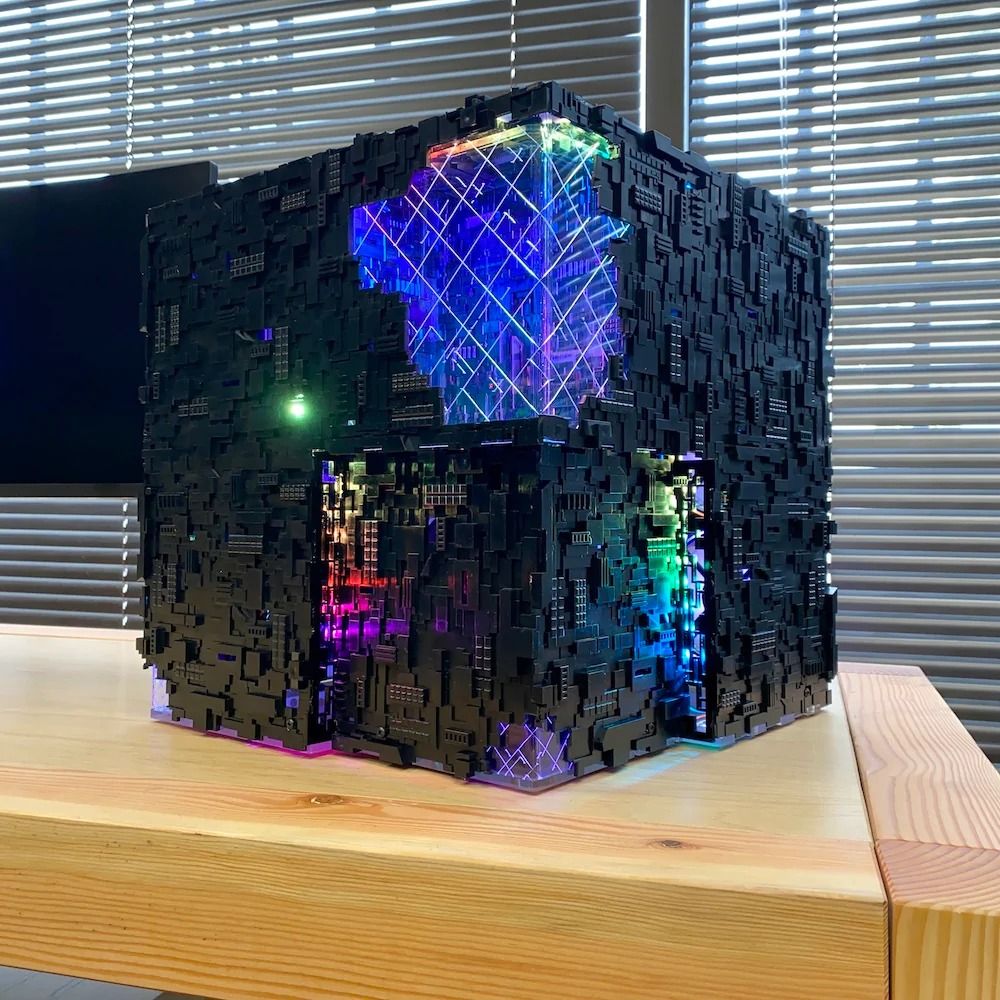Star Trek Artifact Borg Cube ATX (Intel i5-12400) Ready-Built by CherryTree Inc