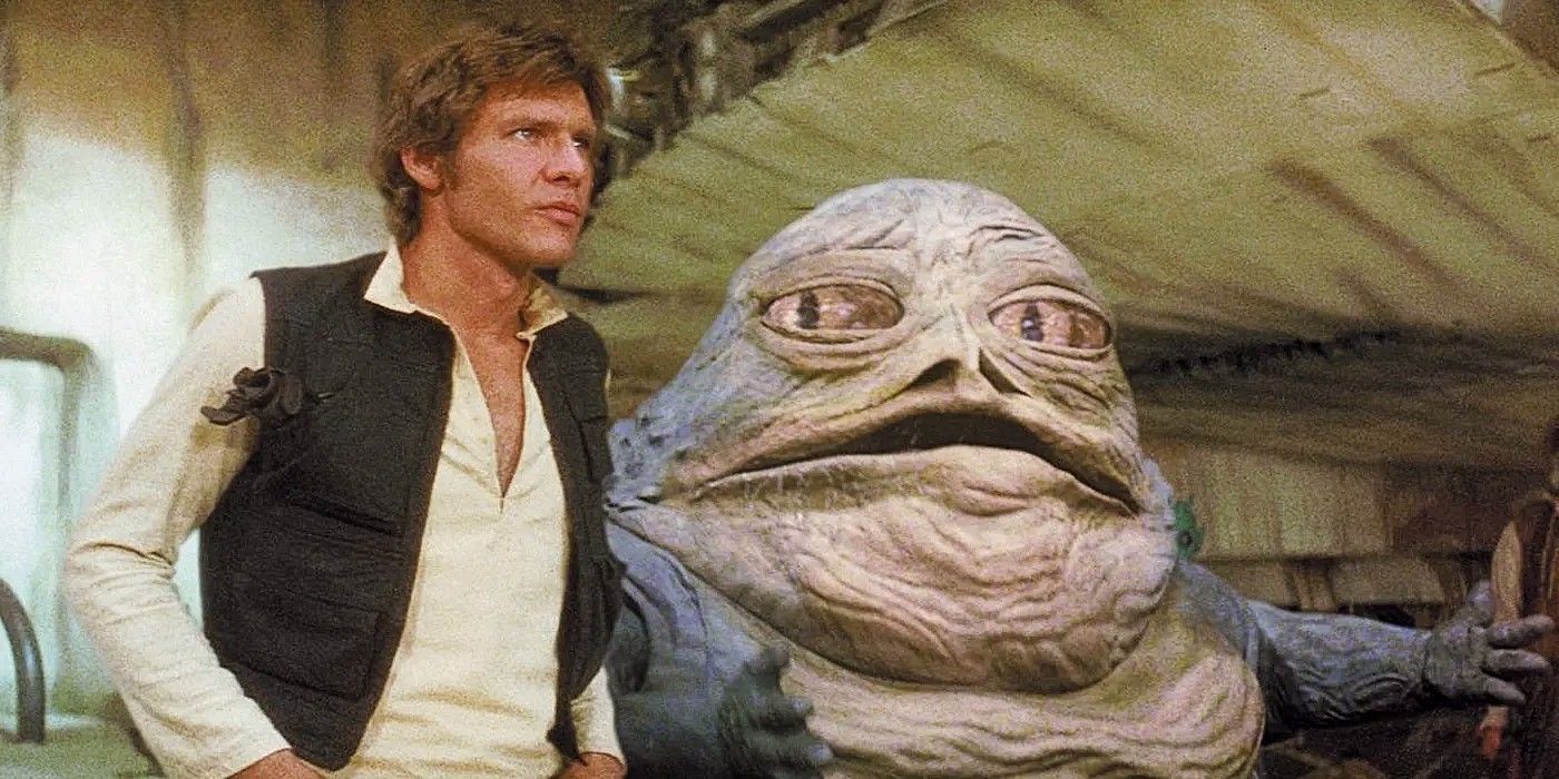 Star Wars A New Hope - Han Solo and Jabba the Hut