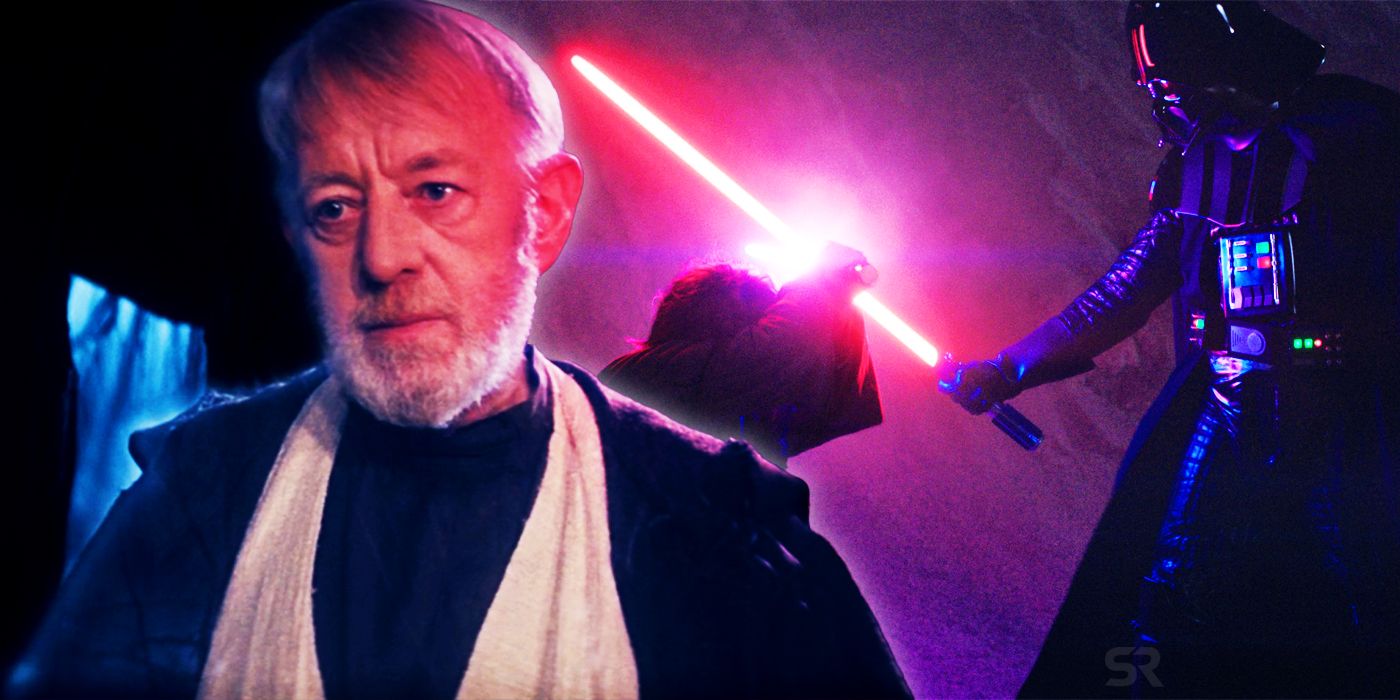 Obi-Wan in Return of the Jedi, Obi-Wan fights Vader in Obi-Wan Kenobi